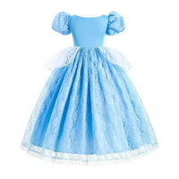 Cinderella Dress For Girls Kids Party Cosplay Halloween Costumes Kids Birthday Princess Dress Up Clothes