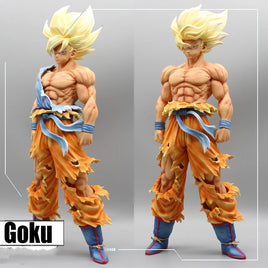 Lusy Store LLC Dragon Ball Z Son Goku Anime Figures Super Saiyan Goku Statue PVC Action Figure Collection Model Toys Gifts Action Figure