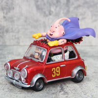Lusy Store LLC Dragon Ball Z Fat Buu Anime Figures Majin Buu Mr. Satan Drive Car Pvc Statue Collectible Model Decoration Gift Action Figure