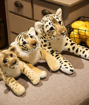 Lusy Store LLC Snow Leopard Stuffed Animal | Realistic Plush Toy | Soft & Cuddly | 15-23 in | Lusy Store Stuffed Animal
