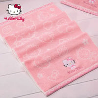 Hello Kitty animation peripheral creative girls' heart absorbing water face towel kawaii pure cotton children's towel wholesale Hello Kitty