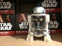 960ml Moka Hand Coffee Maker R2-d2 Cartoon Star Wars Robot Office Home Manual Thermal Stainless Steel Pressing Mini Coffee Pot Lusy Store