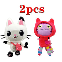 Animals Plush Gabby Dollhouse Lovely Plush Gaby Toy Plush House Cat Doll Cartoon Stuffed Animals Mermaid Cat Plushie Dolls Kids Wheat