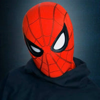Spiderman Mask Eyes Movable Remote Control Peter Parker Halloween Cosplay Costume Mask