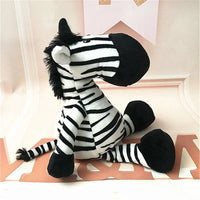 Giraffe Plush Toy – Soft & Cuddly Jungle Animal, 9.8" – Lusy Store zebra 9.8"