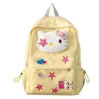 Sanrio Hellokitty Kuromi My Melody Pom Pom Purin Anime Backpack Cute Schoolbags Cartoon Shoulder Bag Birthday Gift for Friend Lusy Store