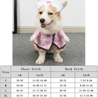 Funny Pet Dog Cosplay Clothes Novelty Puppy Halloween Costumes Sweatshirt Christmas Festival Party Outfit Pet Dress Dog Coat E