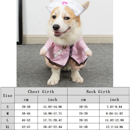 Funny Pet Dog Cosplay Clothes Novelty Puppy Halloween Costumes Sweatshirt Christmas Festival Party Outfit Pet Dress Dog Coat E