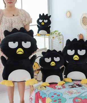 Lusy Store LLC Bad Badtz Maru Penguin Stuffed Animal – Soft Plush Toy – 12in/16in/24in – Lusy Store Stuffed Animal