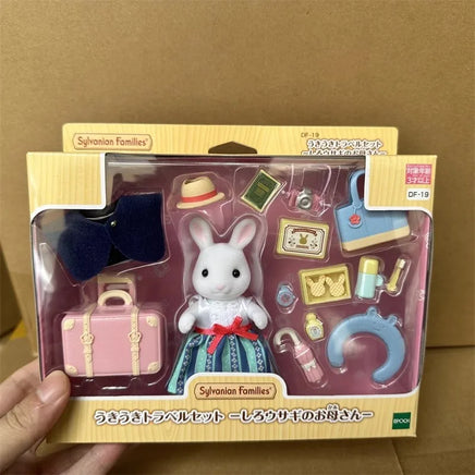 Sylvanian Families Anime Girl Figures Baby Series Figure Furniture Set Pvc Statue Model Doll Collection 6