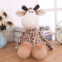 Giraffe Plush Toy – Soft & Cuddly Jungle Animal, 9.8" – Lusy Store deer 9.8"
