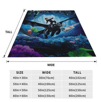 How to Train Your D-ragon Blankets Flannel Novelty Breathable Throw Blanket for Bedspread Spring Autumn