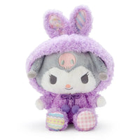Easter Plush Toy | Colorful Rabbit Ear Doll | 4.3x12 in | Lusy Store White 12"