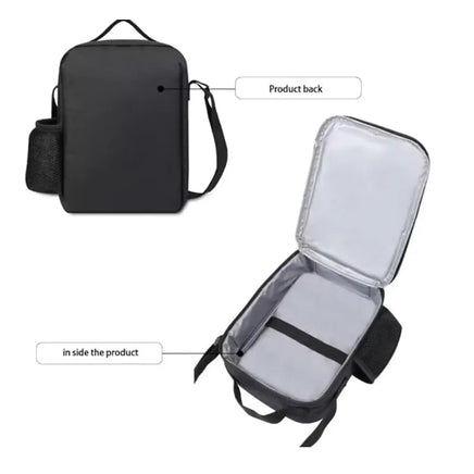 Game F-five N-nights at F-freddy's Child School Backpack with Lunch Bags ,Pencil Bags ,School Bags for Boys Girls