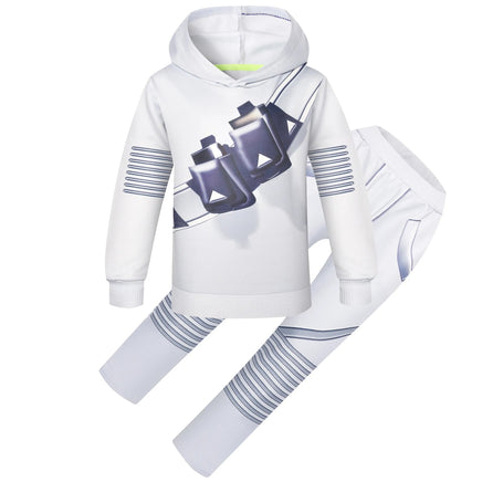 Children Halloween Costumes Anime Marshmello Plush Game Kids Cosplay Clothing Boys Girls Jumpsuit Cartoon Mardi Gras Gift1651 Lusy Store