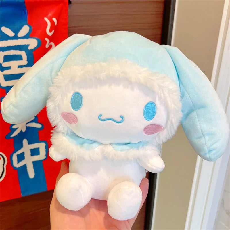 Cinnamoroll Plush Toys Elf Plush Doll Kawaii Soft Big Ear Dog Stuffed Gift For Girls