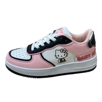 Hello Kitty Cute Pink Sneakers for Women - Harajuku Skateboard Shoes