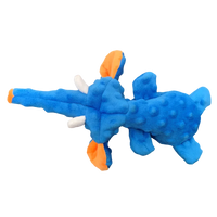 Small Plush Raw Dog Toys Squeak Elephant Shell Durable Toy Dogs Chew Interactive Indestructible Dog Sound Toy Puppy Pet Supplies