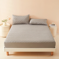 1pc 3D Air Fabric Thick Mattress Cover, 100% Waterproof Mattress Protector, Soft and Breathable Fitted Bed Sheet (No Pillowcase) Lusy Store