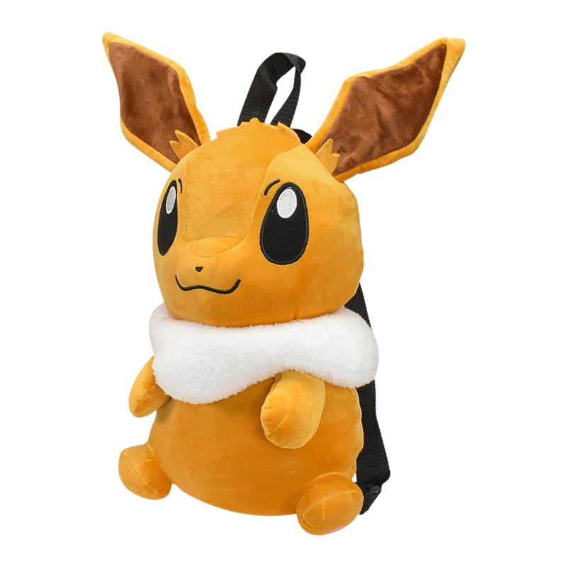 Lusy Store LLC 15 Styles Pokemon Charizard Mimikyu Eevee Snorlax Gengar Mew Mario Koopa Backpack Plush Stuffed Toys Plush