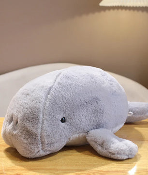 Lusy Store LLC Manatee Stuffed Animal – Soft & Lifelike Plush Toy – 16in/20in (40cm/50cm) – Lusy Store Stuffed Animal