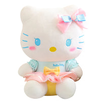Hello Kitty Plush Anime Kuromi Stuffed Xmas Gifts For Girls Kawaii My Melody Plush Dolls kt makalong 20cm 8inch