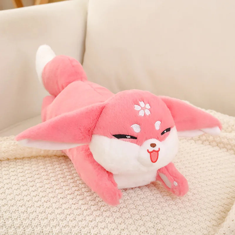 Lusy Store LLC Genshin Impact Yae Miko Fox Cosplay Plush Toy Cartoon Stuffed Animals Plushies Doll Pillow Anime Soft Gifts Plush