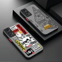 Luxury Stars W-Wars Case For Xiaomi Redmi Note 14 13 12 11 Pro Plus 5G 12S 11S 10S 10 9 Redmi 14C 13C 12C 12 4G A3 A3X PC Cover
