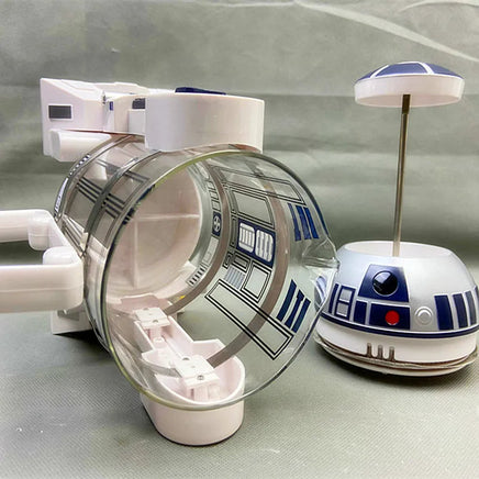 960ml Moka Hand Coffee Maker R2-d2 Cartoon Star Wars Robot Office Home Manual Thermal Stainless Steel Pressing Mini Coffee Pot Lusy Store