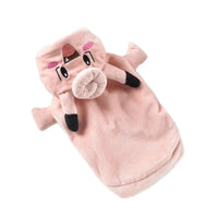 Pink Fleece Halloween Costumes For Dogs Little Small Puppy Animal Pet Cat Two Legs Outfit Jacket Out Winter Warm On Sale Supply