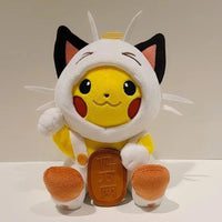 30cm Original Pokemon Plush Toy Pikachu Cosplay Meowth Cute for Anime Cartoon Plush Doll Figure Toy for Kids Birthday Best Gift Lusy Store