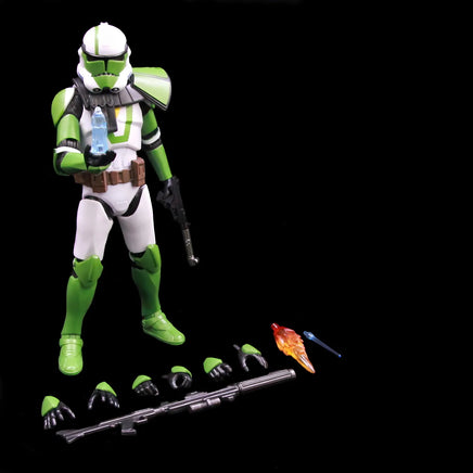 Lusy Store New Body(JOV3.0) Star Wars Commander Doom's Unit Clone Command ARC Trooper Heavy JET Doom Legion Battlefront II 6&quot; Action Figure 