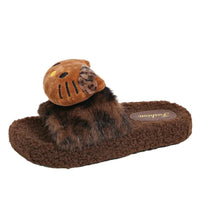 Sanrio Hellokitty Slippers Anime Cartoon Kawaii Cute Home Plush Slippers Fashion Casual Outdoor Ladies Slippers Woman Shoes Gift Lusy Store