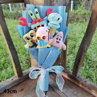 Spongebob Squarepants Plush Bouquet Patrick Star Christmas and Valentine's Day Gifts 3