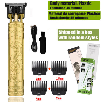 T9 Hair Clipper Repair Beard Shaving Body Hair Trimmer Clippers Electric Machine Men Haircut Machine 0mm Barber Shaver Lusy Store