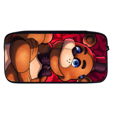 Game F-five N-nights at F-freddy's Child School Backpack with Lunch Bags ,Pencil Bags ,School Bags for Boys Girls XHOO3-BD-0101-A4