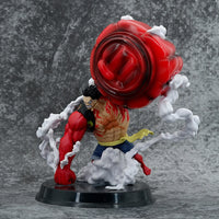 Lusy Store LLC One Piece Luffy Gear 4 Figurine PVC Action Figure 25cm Kid Gift Action Figure