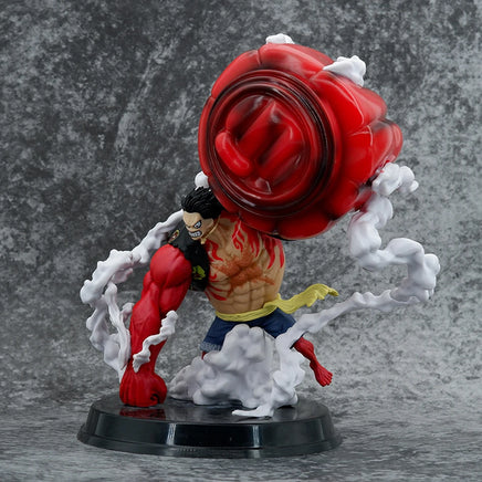 Lusy Store LLC One Piece Luffy Gear 4 Figurine PVC Action Figure 25cm Kid Gift Action Figure