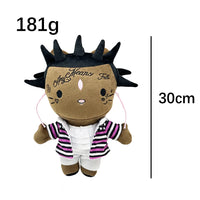 Lusy Store LLC Hello Kitty as Uzi Plush Doll Plushies Stuffed Toys Lovely Kids Boys Girls Christmas Gifts Plush Toys