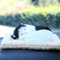 Lusy Store LLC 24 Models Simulation Dog Cat Plush Toy Stuffed Sleeping Decoration Soft Cute Plush Gift Plush