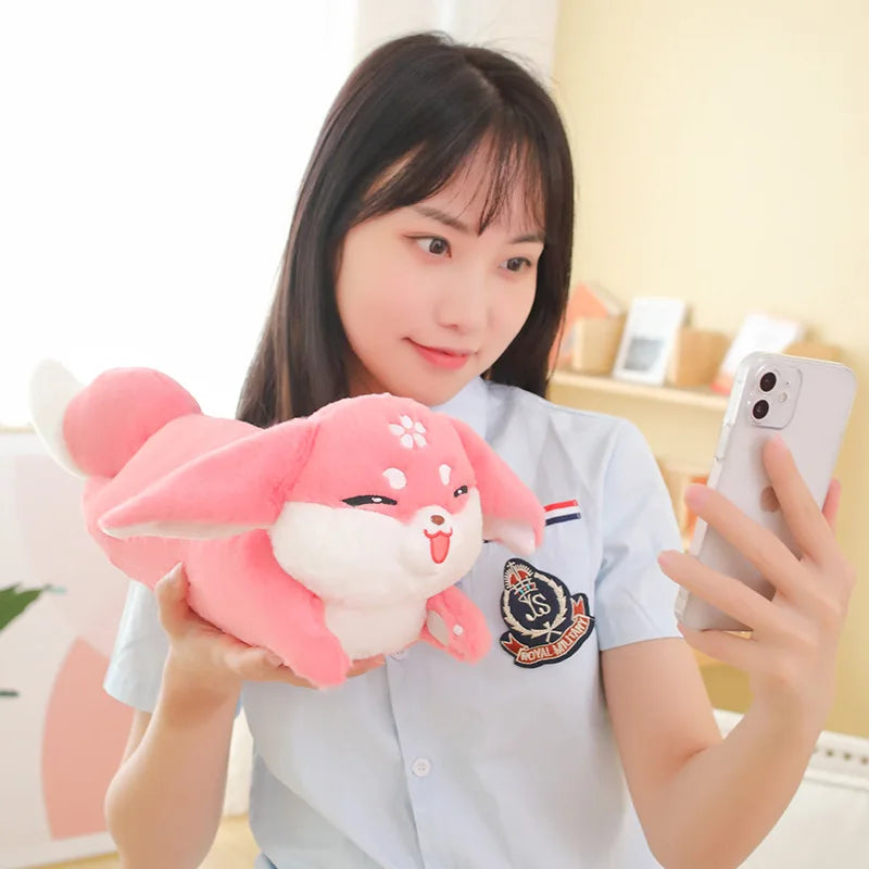 Lusy Store LLC Genshin Impact Yae Miko Fox Cosplay Plush Toy Cartoon Stuffed Animals Plushies Doll Pillow Anime Soft Gifts Plush