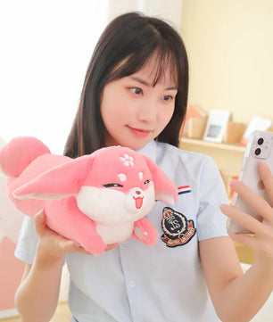 Lusy Store LLC Genshin Impact Yae Miko Fox Cosplay Plush Toy Cartoon Stuffed Animals Plushies Doll Pillow Anime Soft Gifts Plush