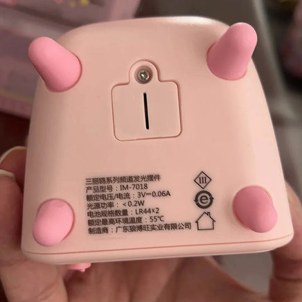 Hello Kitty Night Lamp Cute TV Channel Series Emit Light Ornament Bedroom Night Lamp New Personality Originality Modeling Lamp