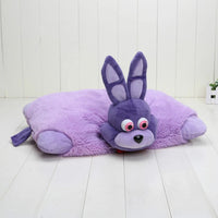 Lusy Store 43cm Freddy Purple Rabbit Red Foxy Yellow Duck Plush Pillow Freddy Fazbear Plush Stuffed Toys for Home Supplies Pillow 