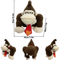 Elephant Mario Luigi Funny Soft Plush Toys Mario Bros Cute Anime Stuffed Animals Festival Gifts Donkey Kong