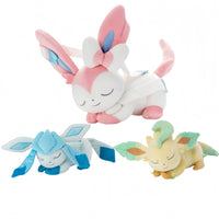 Sleeping Pokemon Charizard Peluche Plush Toy Pachirisu Piplup Pichu Leafeon Sylveon Glaceon Gengar Sprigatito Pikachu Doll Gift