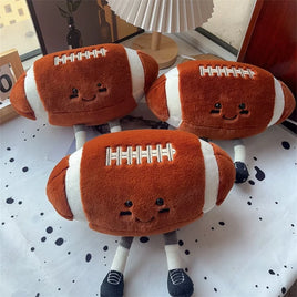 Lusy Store LLC Rugby Plushies Plush Dolls Toys Cute Stuffed Animals Plush Toy Pillow Bedroom Decoration Gift Plush