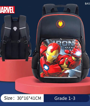 Spiderman Backpack New School Bags For Boys Primary Student Shoulder Grade 1-3 Mochilas B106