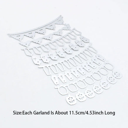 KSCRAFT Halloween Garlands Cutting Dies Stencils for DIY Scrapbooking Decorative Embossing DIY Paper Cards