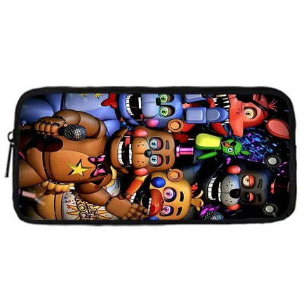 Cartoon Five Night At Freddy Child School Backpack With Shoulder Bag Pencil Bags School Bags for Boys Girls Best Gift XHOO4-BD-145-A3